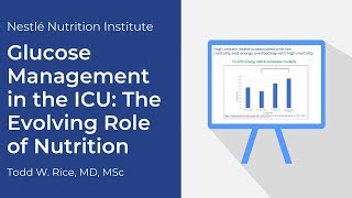 Glucose Management in the ICU: The Evolving Role of Nutrition