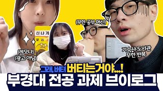 [자이로TV] 버텨, 버티는 거야! 부경대 공부 머신들의 무한 과제 굴레 염탐하기