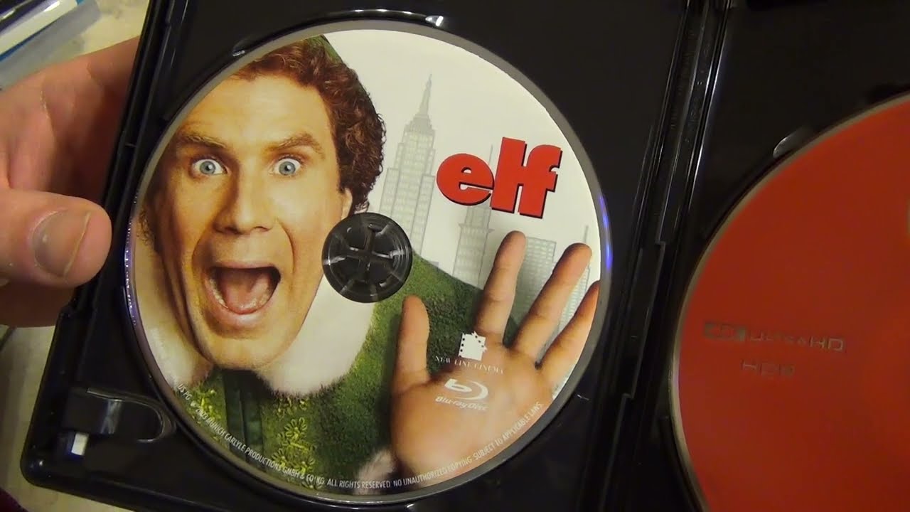 Elf 4K Ultra HD + Blu-Ray + Digital Code Unboxing - YouTube