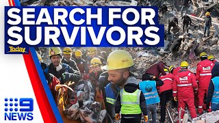 Race to find survivors as Turkey-Syria quake claims over 12,000 lives | 9 News Australia