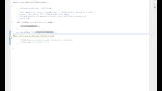 Java Interview Question And Answer Static Variable Inside a method in Java Explain Java Freshers
