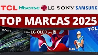 MEJORES MARCAS DE TELEVISORES 2025 - MEJORES TELEVISORES 2025