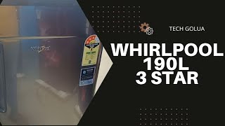 WHIRLPOOL 190L REFRIGERATOR UNBOXING || WHIRLPOOL REFRIGERATOR