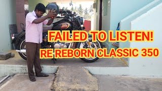 SCAM in RE REBORN CLASSIC 350 SALES \u0026 SERVICE in Tamil| Bell Icon