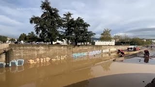 Dos días de lluvias torrenciales provocan severas inundaciones en centro de Francia