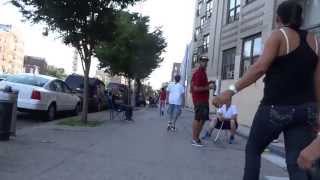 Walking In Bronx Grand Concourse