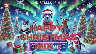 FIESTA NAVIDEÑA🎄🎧Christmas Is Here - DJ Gr4vesen Mix DANCE ELECTRONIC 2024🎅🎶  MUSICA NAVIDAD 2024