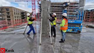 Kwik RC Frames - Precast Columns Installation Procedure