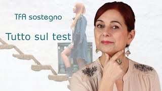 Tutto sul Test TFA sostegno