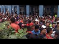 Migrants crowd at Peru border before tighter migration controls