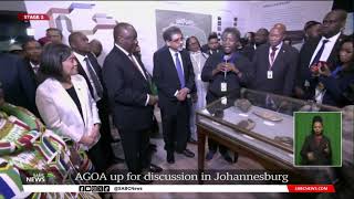 20th AGOA Forum | President Cyril Ramaphosa at the AGOA exhibition