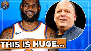This is INSANE... Writer Predicts LeBron James to Knicks | Knicks News