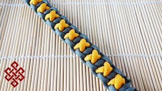 How to Make the XOXO Bar Paracord Bracelet Tutorial