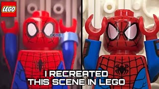 I recreated this scene from Across the Spider Verse in LEGO!