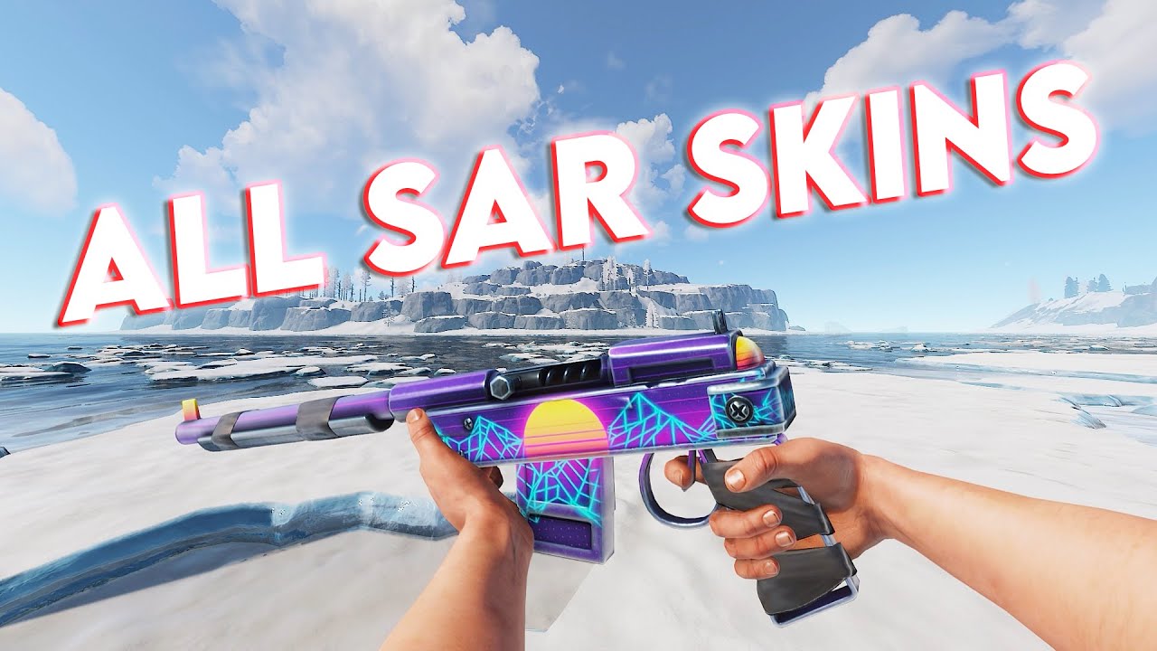 All Semi Automatic Rifle Sar Skins Rust 2021 Youtube
