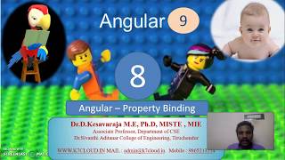 S008 : Angular 9 : Front-End JavaScript Framework (2020) Property Binding