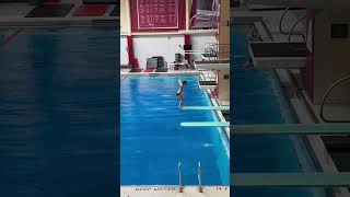 203c 1m #highdiving #diving #flip #swimming #nodiving #pool #dive #divingboard #gymnast #highdive