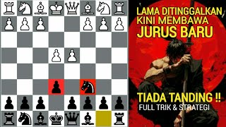 TIADA TANDING ! Pembukaan catur hitam mematikan - Full Trik & STRATEGI