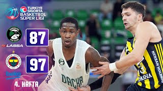 Darüşşafaka Lassa (87-97) Fenerbahçe Beko - Türkiye Sigorta Basketbol Süper Ligi - 2024/25