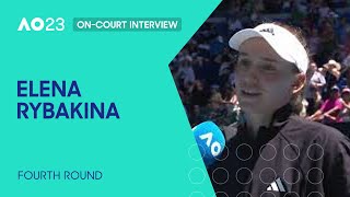 Elena Rybakina On-Court Interview | Australian Open 2023 Fourth Round