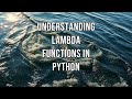 Learn Lambda function in python