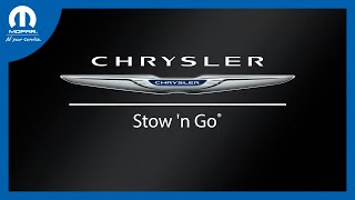 Stow 'n Go® | How To | 2022 Chrysler Pacifica \u0026 Voyager