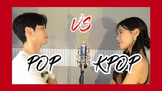 똑같은 반주에 Pop + Kpop 부르기 Sing off (Feat. BTS, 트와이스, Ariana Grande, Billie Eilish...)