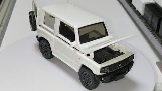 ガシャポン EXCEED MODEL SUZUKI JIMNY JB64W ピュアホワイトパール #turntable