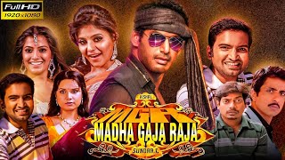 Madha Gaja Raja Full Movie Hindi Dubbed 2025 | Vishal, Santhanam, Anjali, Varalaxmi | Facts \u0026 Story