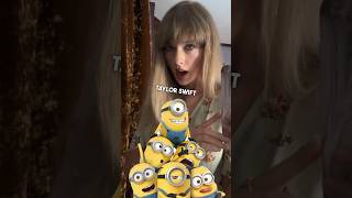 Taylor Swift reposted this hilarious Minions  😂👏 #shorts #taylorswift #minions