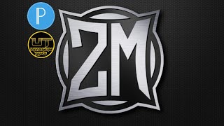 ZM Logo Design Tutorial in PixelLab | Uragon Tips
