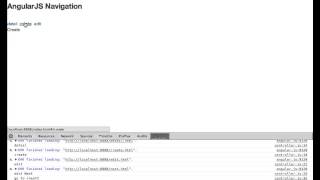 AngularJS navigation