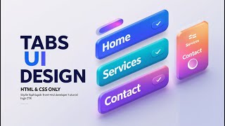 Transform Your Tabs with This Simple CSS Trick || Tabs Bangla Tutorial