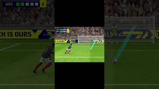France vs Argentina penalty shootout ⚡🔥||efootball 2023|| #efootball #pes #shorts #short