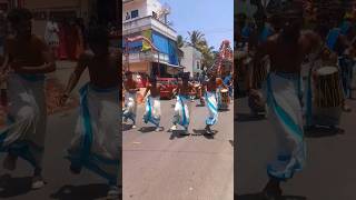 Singari Melam Dance at Kannathankuzhi Bhadreswari Temple Festival 2024 #kanyakumari #chendamelam