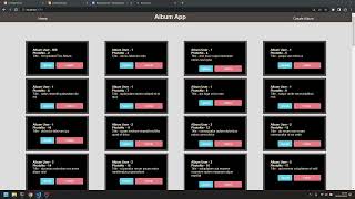Album Collection React Web App React Skill test 2