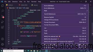 Build Select Option List DropDown Generator with HTML Source Code in Javascript Full Project