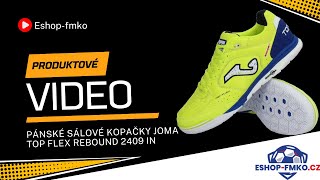 👟 Pánské sálové kopačky Joma Top Flex Rebound 2409 IN žluté | Eshop-fmko.cz ✅