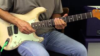 Blues Soloing Lessons - Phrasing With Pentatonic Scales And Arpeggios - Guitar Lesson