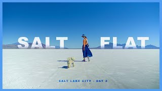 Travel with dogs | Bonneville Salt Flat | 강아지랑 소금 사막 여행 | 미국의 우유니 사막 | 유타여행