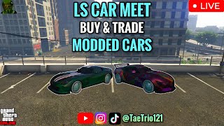 LS CAR MEET BUY MODDED CARS GTA5 ONLINE *PS5* JOIN UP - TaeTrio121 NEW DLC CARS!!