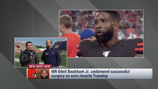 Ian Rapoport Details OBJ's Successful Core Surgery | Cleveland Browns