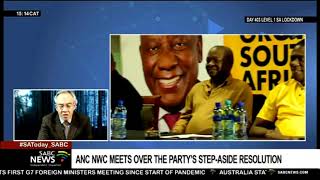 ANC NWC meets over the party's step-aside resolution