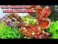 CUMI PANGGANG SAMBAL ASAM  THAILAND + SUP REMIS, LALAPAN