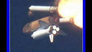 STS-117 Nasa Space Shuttle SRB Separation