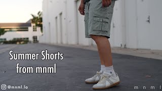 mnml summer shorts styling review  Part 1