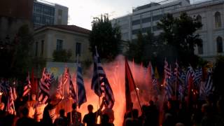 29 Μαΐου 2015: Εθνικός Ύμνος - Ύμνος Χρυσής Αυγής