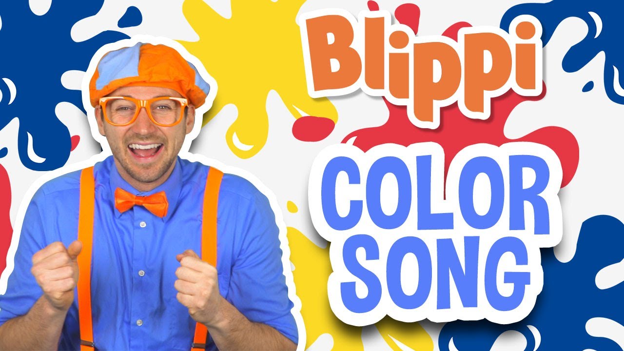 Blippi | Color Song + MORE ! | Learn With Blippi | Song For Kids ...