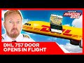 Boeing 757 diverts after Cargo door OPENS IN FLIGHT! Mentour Aviation News