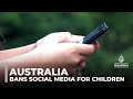 Australia passes legislation banning under-16s from social media